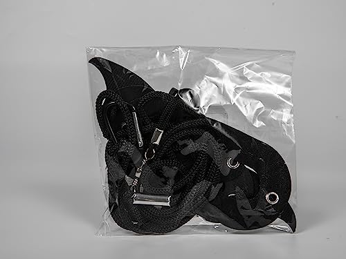 Pawaboo Adjustable Bearded Dragon Harness and Leash, 3 Size Leather Reptile Leash Outdoor Harness Leash with Bat Wings for Lizard Reptiles Amphibians Small Pet, Small/Medium/Large, Black+Gold