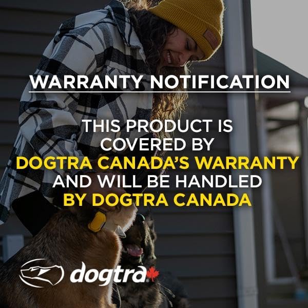 Collier électronique Dogtra Canada Tom Davis 280C avec télécommande pour chiens, rechargeable, étanche, Boost N' Bungee, portée de 0,80 km, pas de mauvais chiens