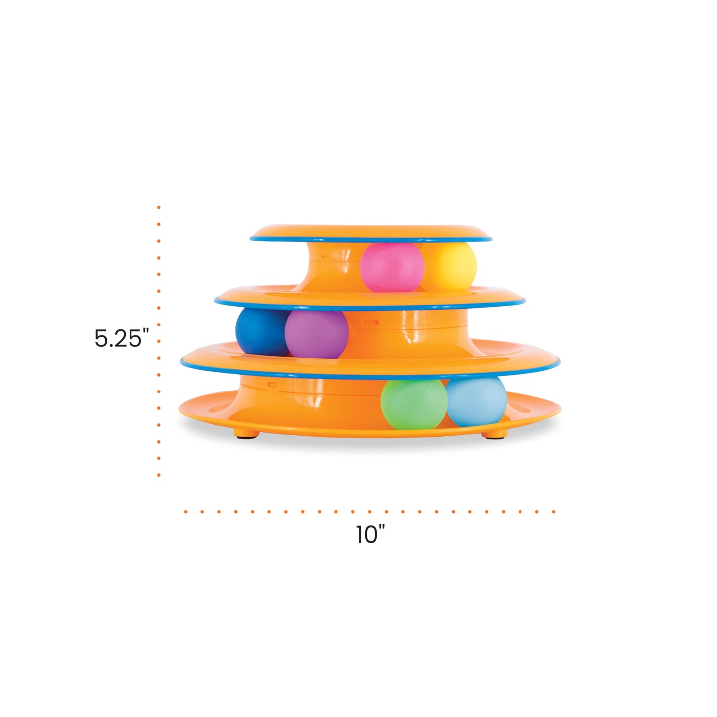 Petstages Tower of Tracks Interactive 3-Tier Cat Toy