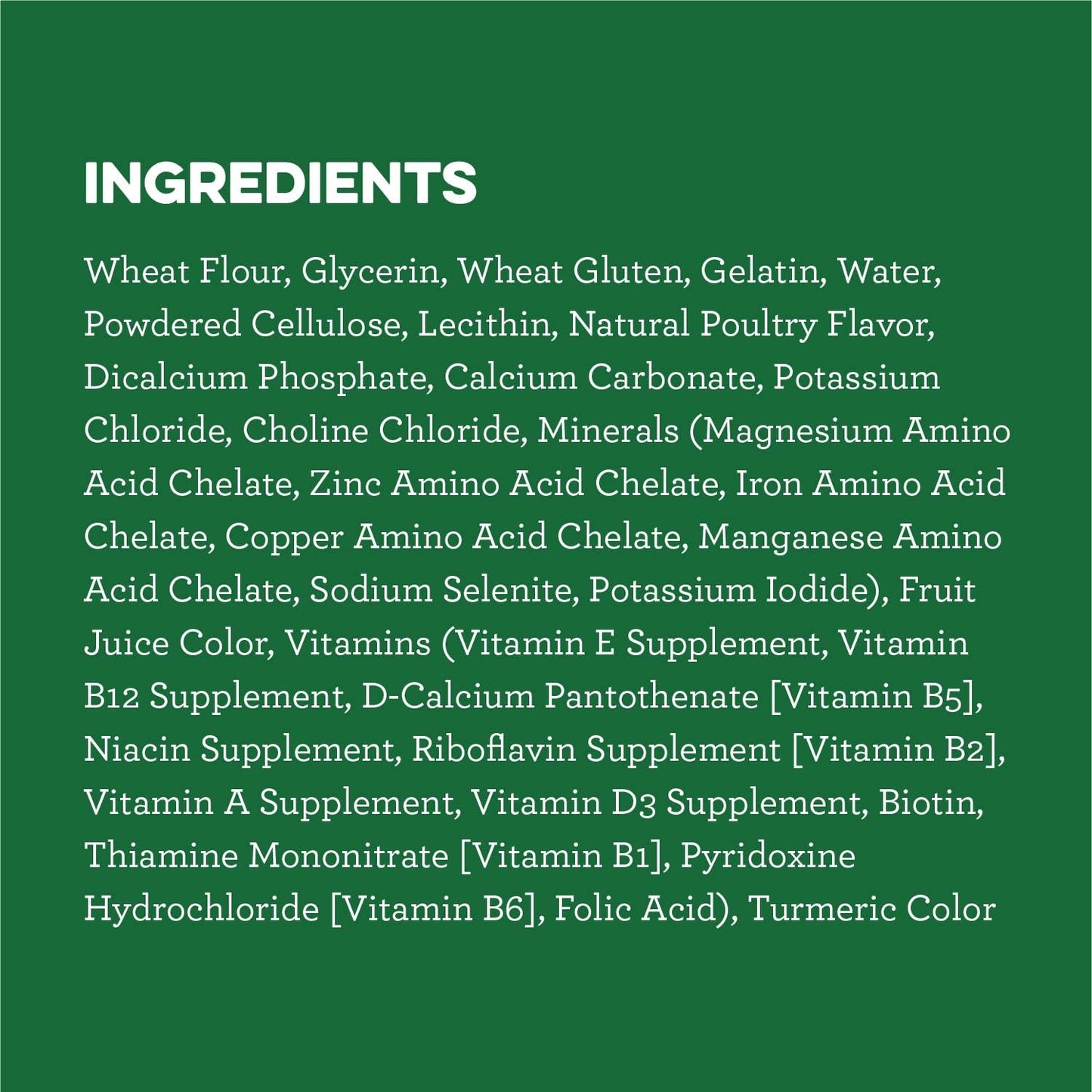 Friandises pour chiens adultes GREENIES Original TEENIE Soins dentaires naturels (130 friandises), paquet de 36 oz
