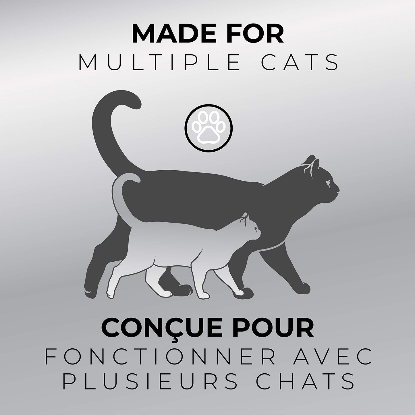 Litière pour chat Arm & Hammer Clump & Seal Cloud Control Clay, multi-chats, 12,7 kg, 7 jours de contrôle des odeurs, sans poussière, litière agglomérante (lot de 1)