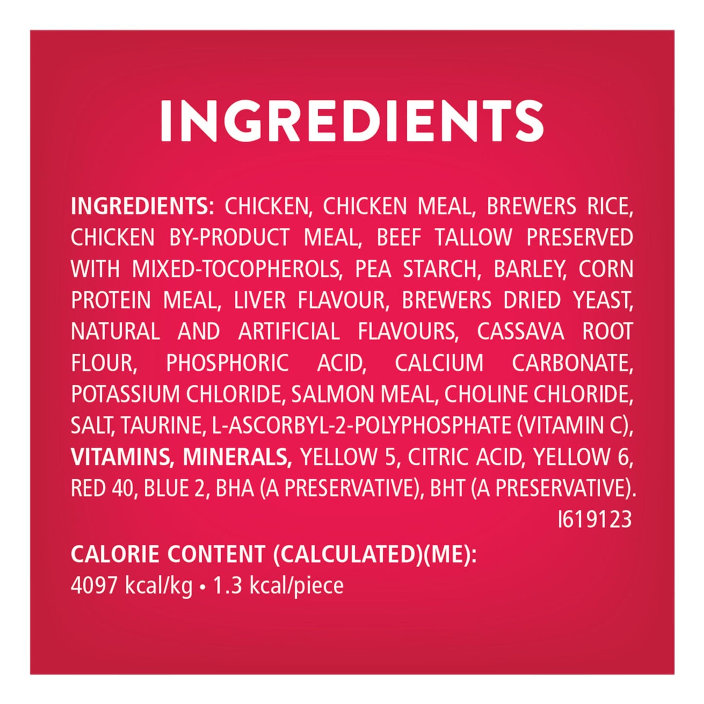 Friandises pour chats Friskies Party Mix, croustillantes et croustillantes au vrai poulet - Boîte de 454 g (1 paquet)