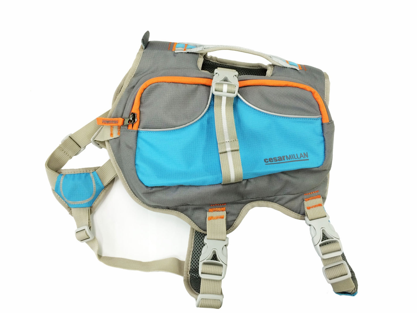 Sac à dos Cesar Millan™ - Sac à dos pour chien Dog Whisperer - Sac à dos bien rembourré pour chiens - Sac à dos de randonnée durable pour chien (moyen)