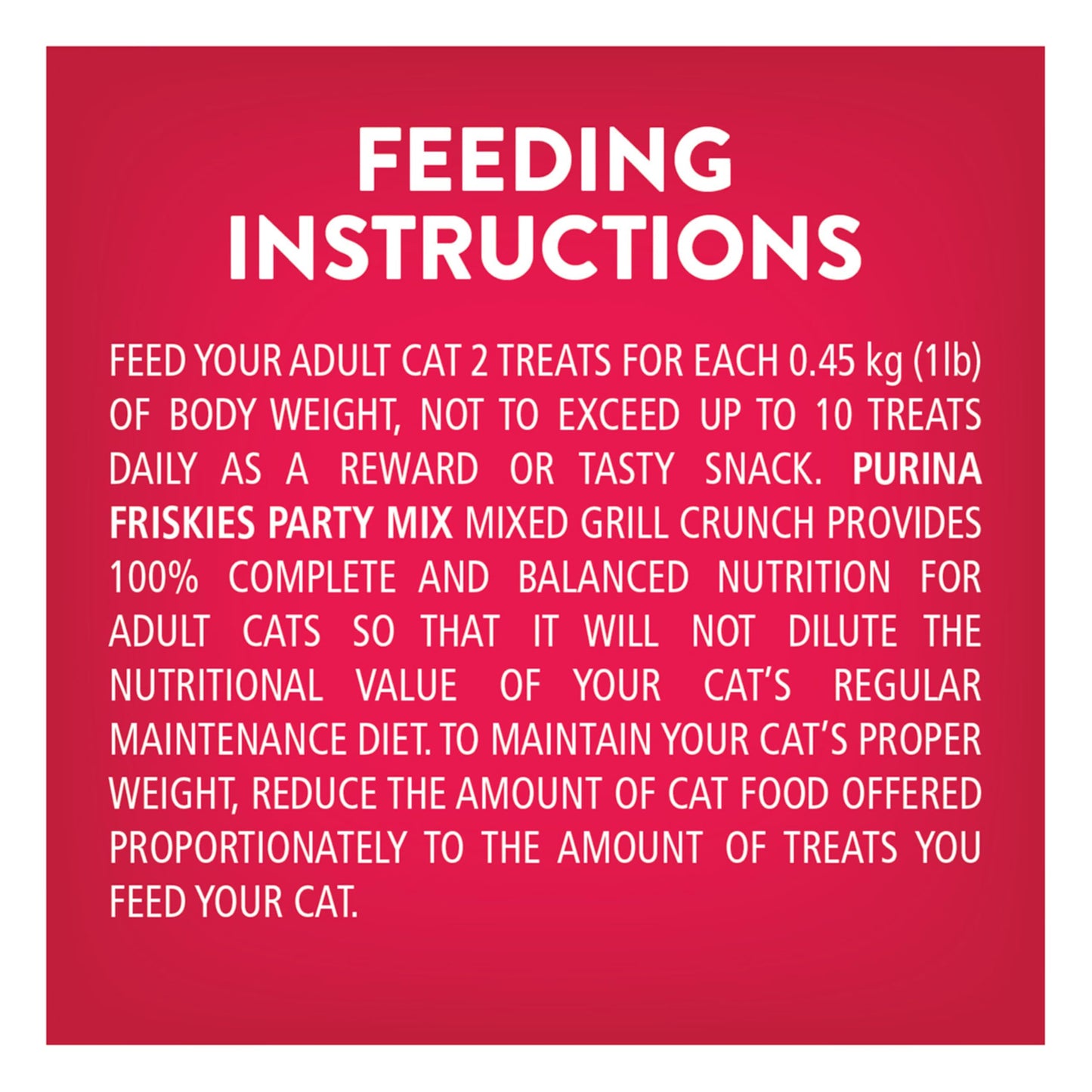 Friandises pour chats Friskies Party Mix, croustillantes et croustillantes au vrai poulet - Boîte de 454 g (1 paquet)