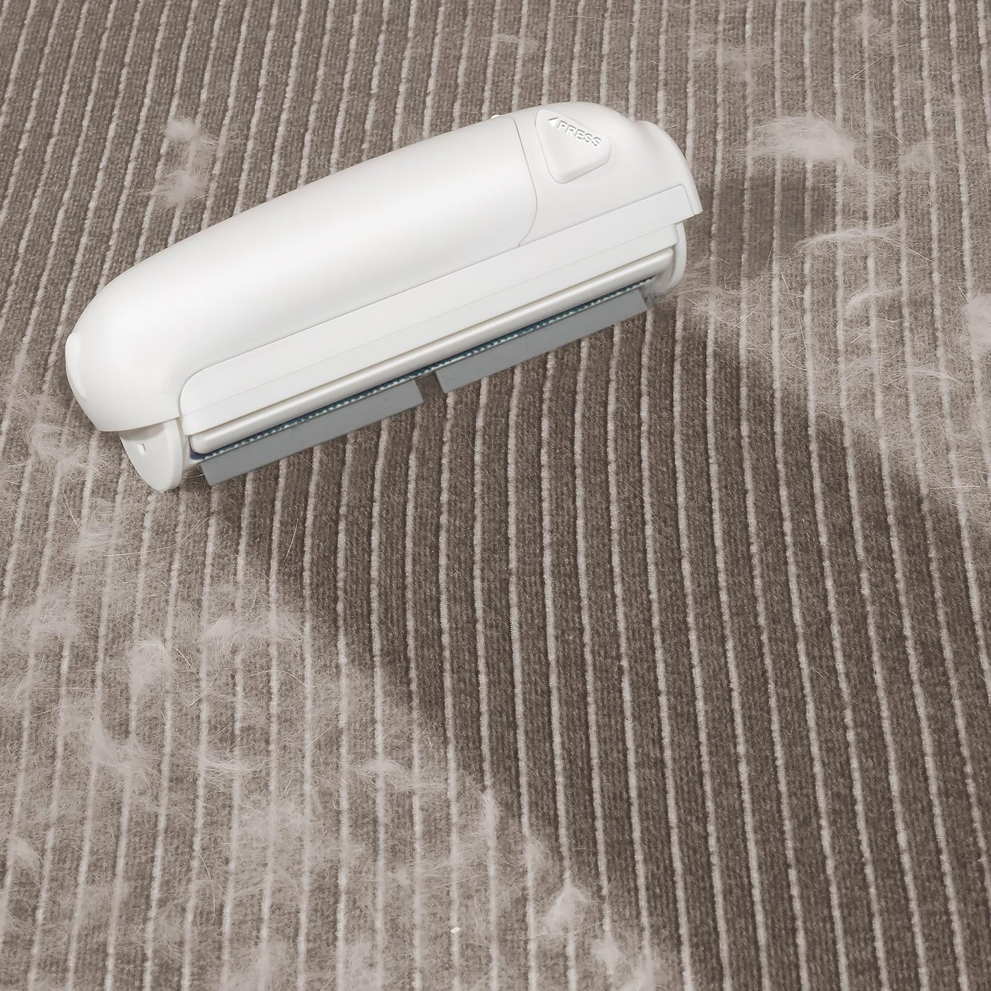 Rouleau anti-peluches réutilisable Garstor pour animaux de compagnie, pour meubles, canapés, tapis, literie, autonettoyant - Bleu