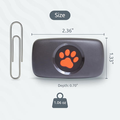 PitPat GPS Tracker for Dogs - No Subscription Fees - Suitable for All Dogs and Fits All Collars - Smart Activity Tracker, Satellite Tracking with Unlimited Range - 100% Waterproof Pet Tracker (Green)