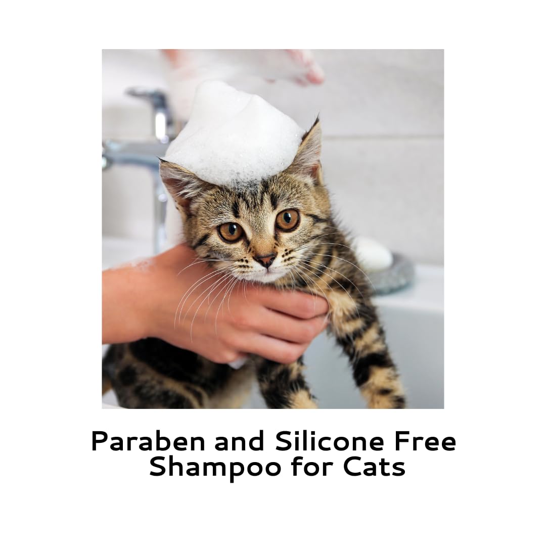 Wahl Canada Cat Oatmeal Shampoo, Helps Soothe Dry, Itchy, Irritated Skin While Reducing Shedding Leaving a Healthy Coat, Cat Shampoo, Plant Derived, Paraben Free, 455ml - Model 58346