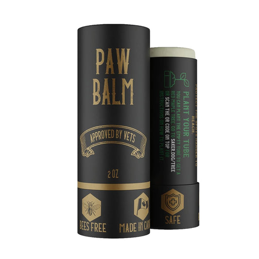 (Entreprise canadienne) Baume pour pattes de chien Säker pour l'hiver | Fabriqué au Canada | Protection des pattes pour chiens approuvée par les vétérinaires pour la neige froide | Baume apaisant pour pattes sèches, crevassées et rugueuses (57 g)