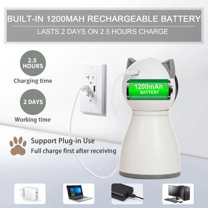 YVE LIFE Cat Toys,The 4th Generation Real Random Trajectory,Motion Activated Rechargeable Automatic Cat Laser Toy,Interactive Cat Toys for Indoor Cats/Kittens/Dogs