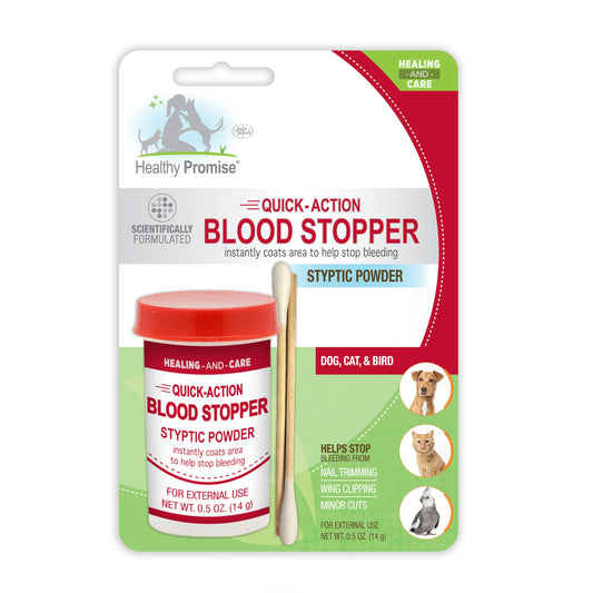 Poudre antiseptique anti-hémorragie rapide Four Paws, 1/2 once