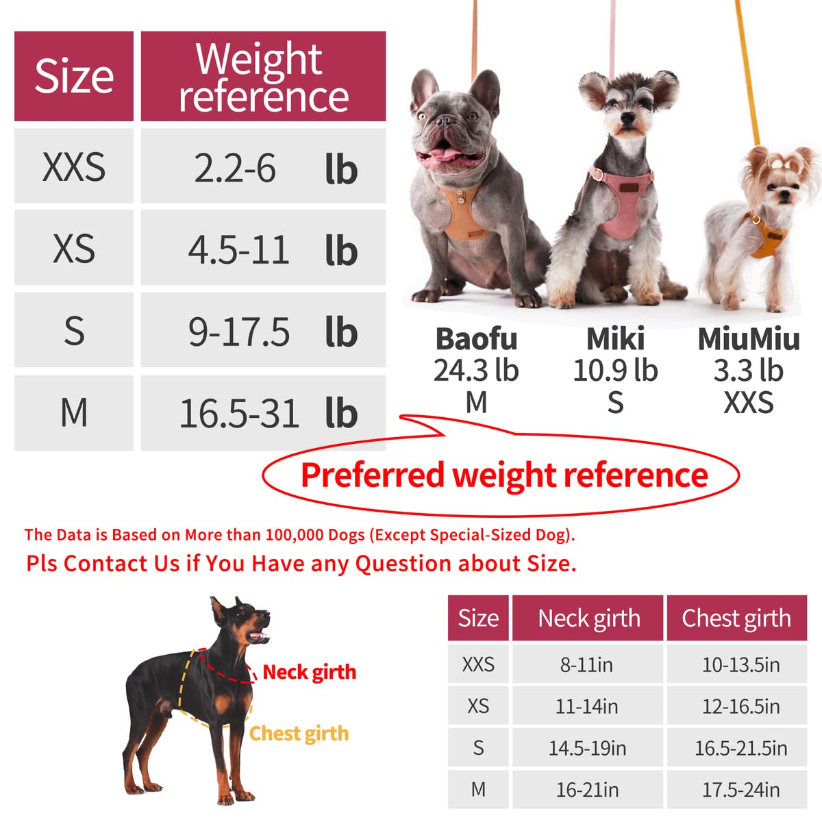 No Pull Small Dog Harness with Multifunction Dog Leash,Lightweight Soft Adjustable No Choke Escape Proof Pet Harness Vest Pet Harness Vest,red,S