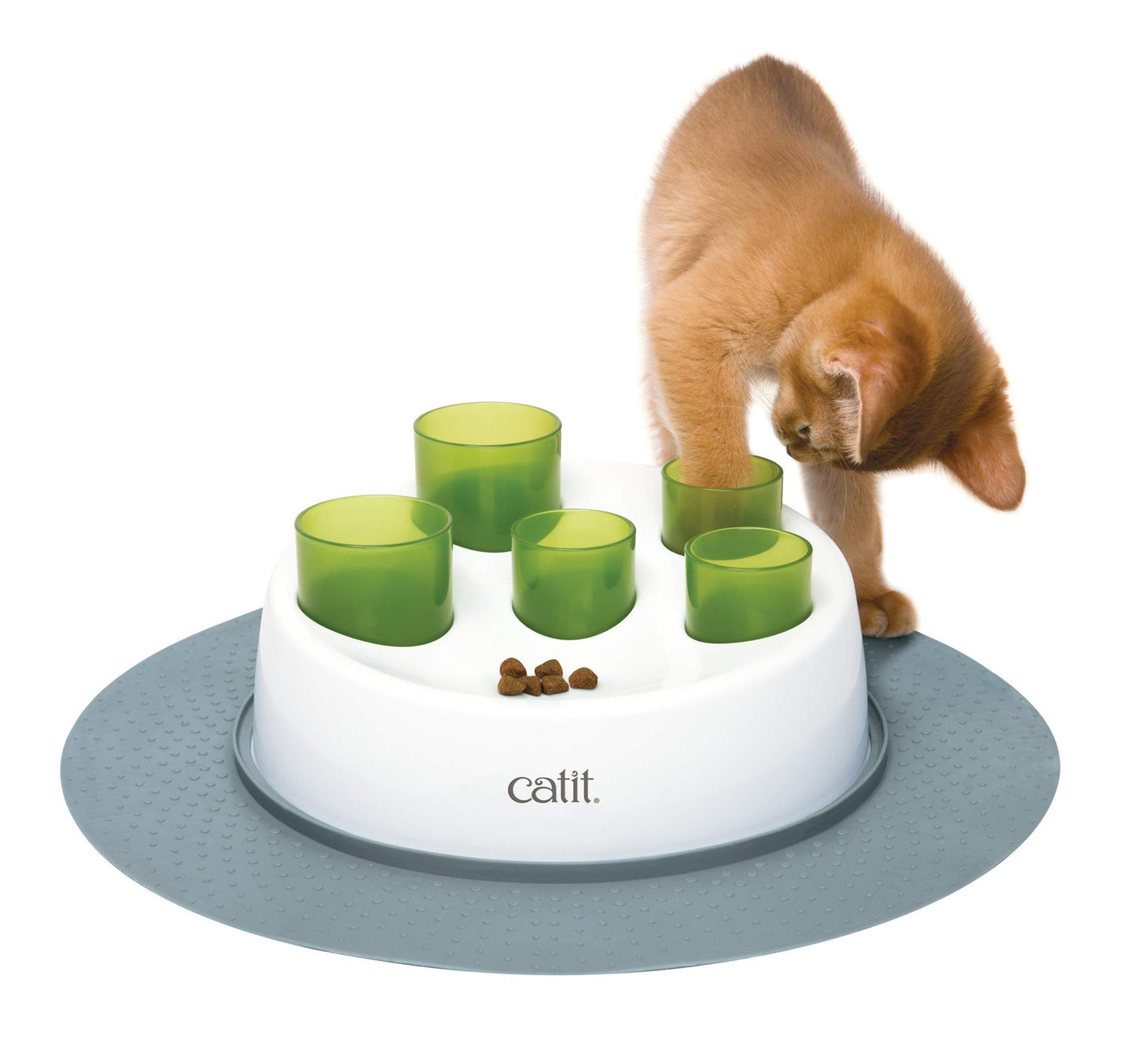 Jouet interactif Catit Senses 2.0 Digger pour chat, vert, pour chats d'intérieur, jouets interactifs pour chats, jouets pour chatons, jouets interactifs pour chats d'intérieur, jeux pour chats