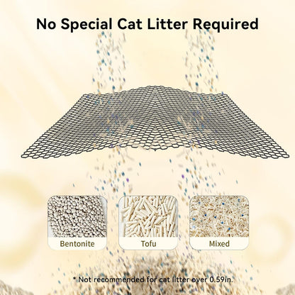 Bac à litière autonettoyant 65 L, grand bac à litière automatique pour plusieurs chats, isolation des odeurs/contrôle par application/protection de sécurité, bac à litière pour chat autonettoyant avec sac à déjections, anti-pincement